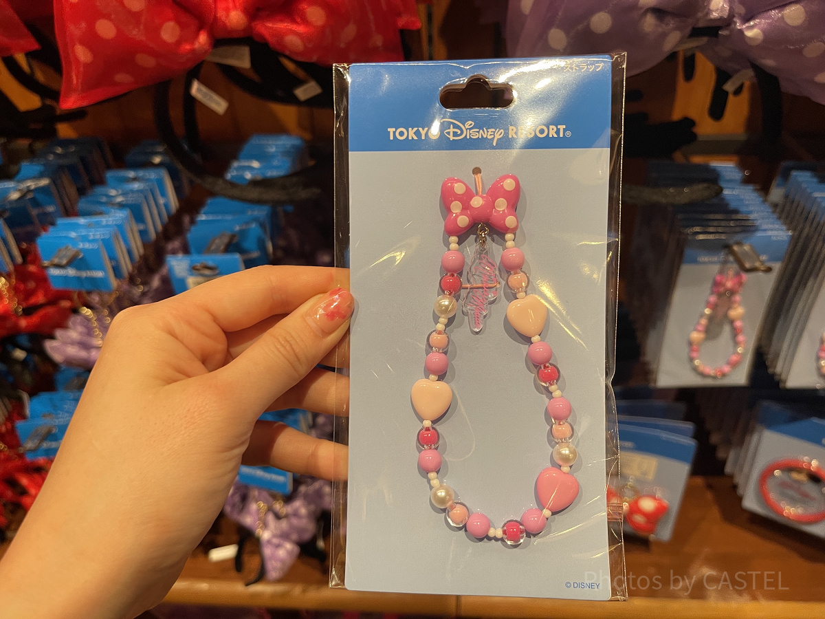 ディズニーストラップ 2025年限定 ストラップ(ミニーグッズ2025)| キャステル | CASTEL ディズニー情報