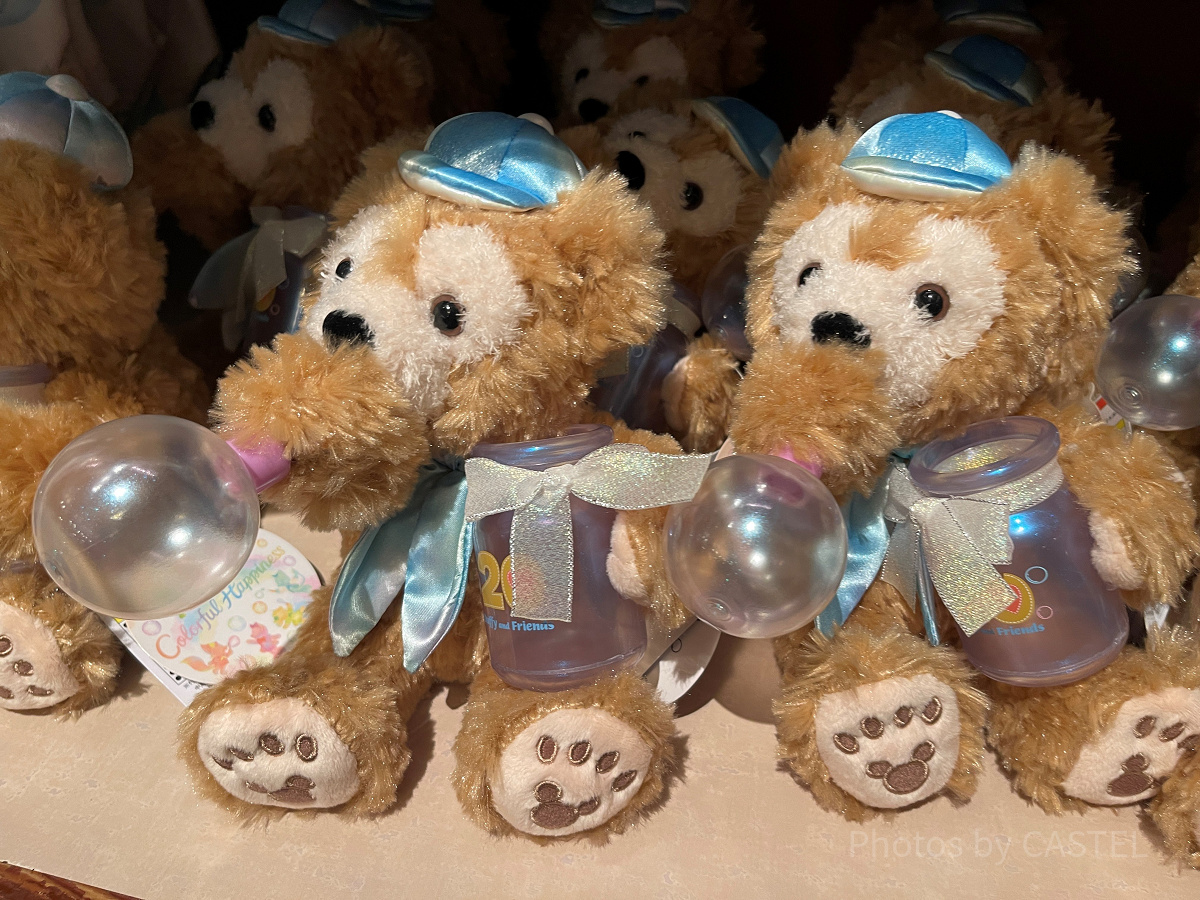 ぬいぐるみ(ダッフィー20周年カラフルハピネスグッズ)