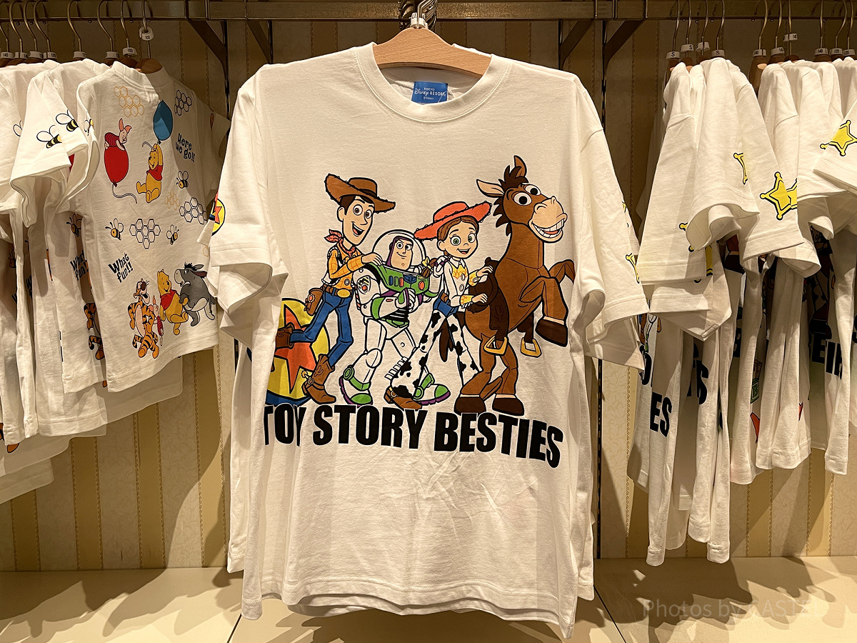 Tシャツ表（トイストーリーべスティーズグッズ）