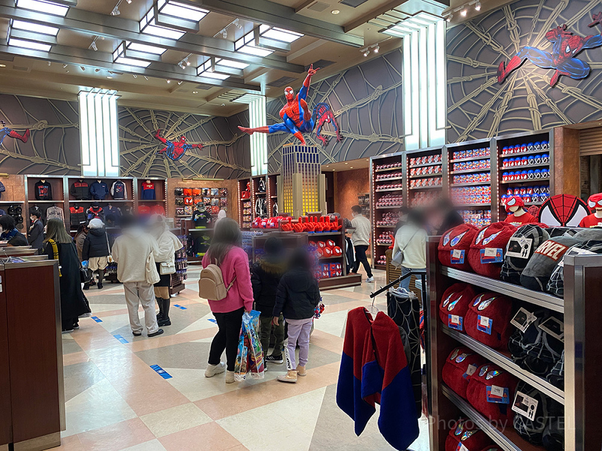 アメージング・スパイダーマンストア| キャステル | CASTEL ディズニー情報