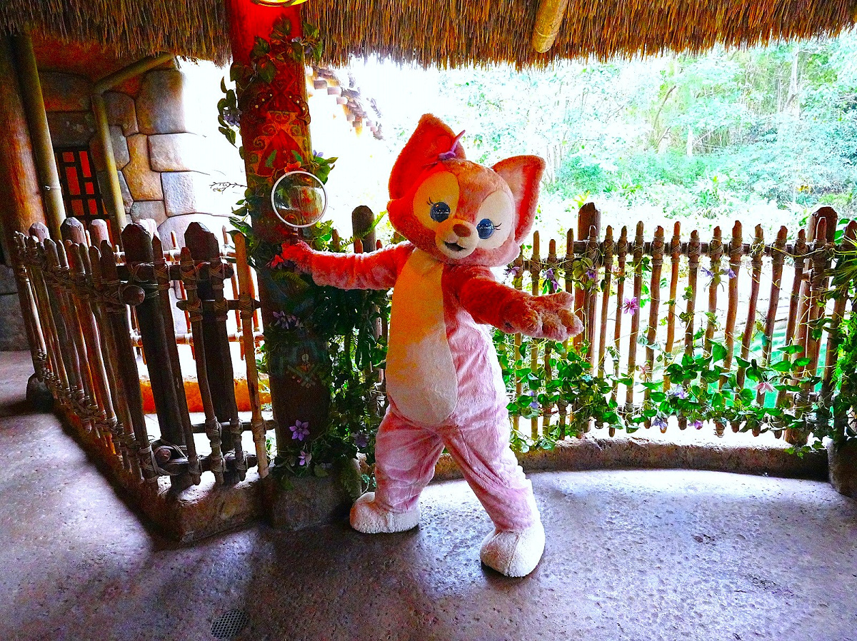 待ち時間の長い人気のリーナベルグリーティングもアーリーパークエントリーパスの利用だと快適