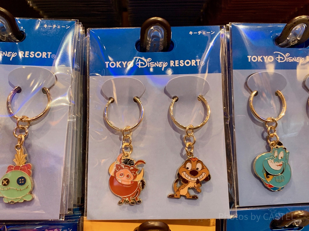 東京ディズニーリゾート　ティモン　プンバァ　キーホルダー　キーチェーン ティモンとプンバァのペアキーチェーン| キャステル | CASTEL