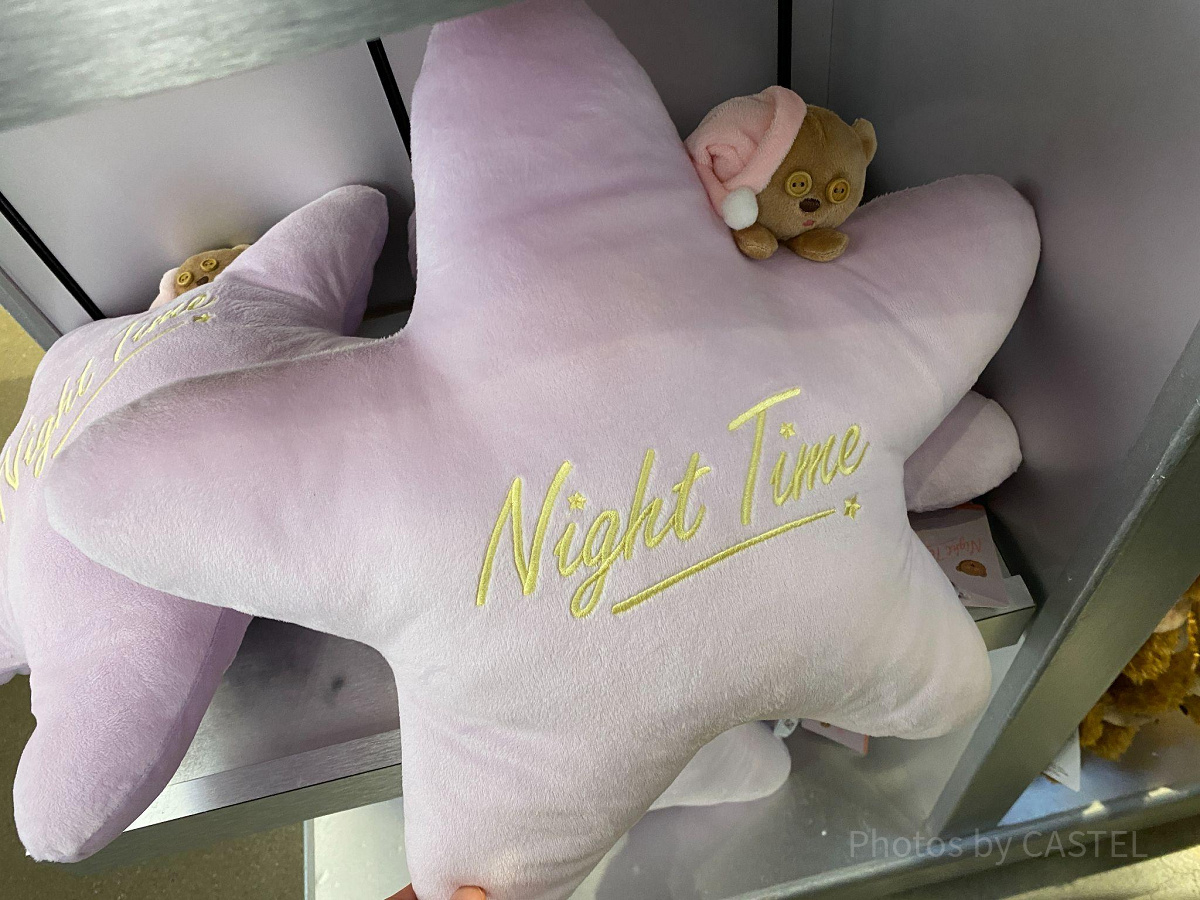 ティムの星型クッション（Night Time）／USJティムグッズ
