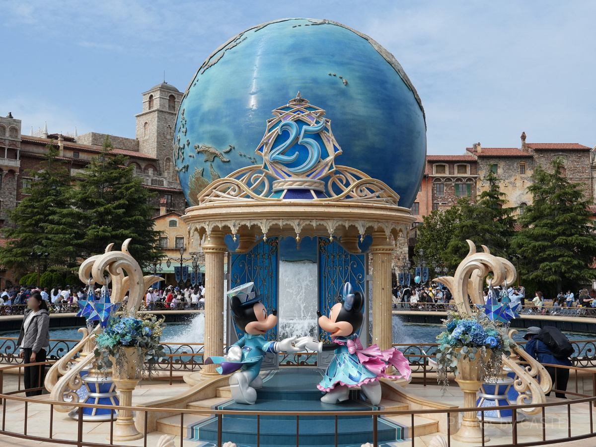 東京ディズニーシー25周年“スパークリング・ジュビリー”| キャステル