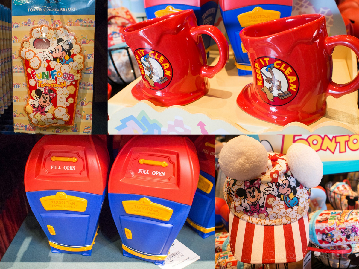 東京ディズニー★ユーロディズニー★クリスマスカップ★トゥーンタウン★6個セット トゥーンタウングッズ| キャステル | CASTEL ディズニー情報
