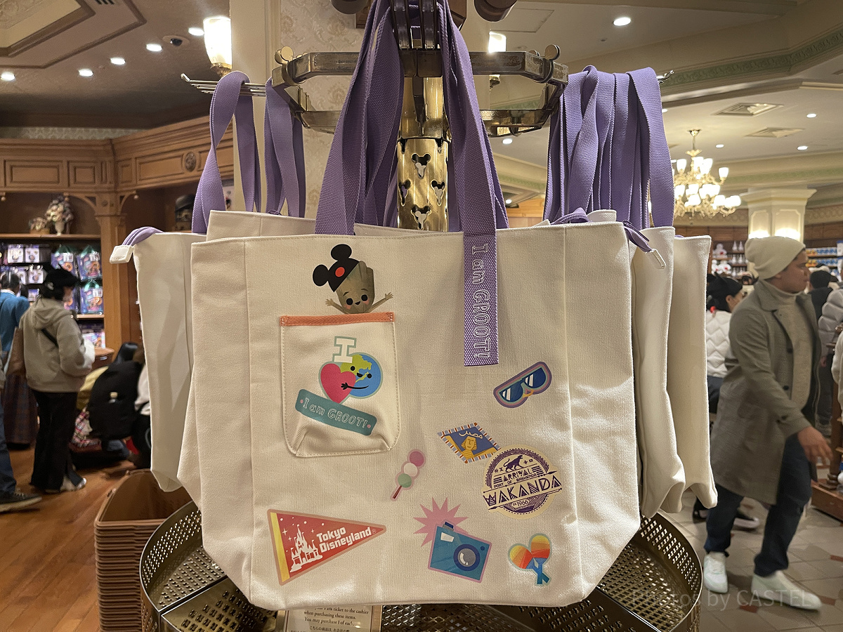 トートバッグ(イッツ・ア・スモールワールドwithグルートグッズ
