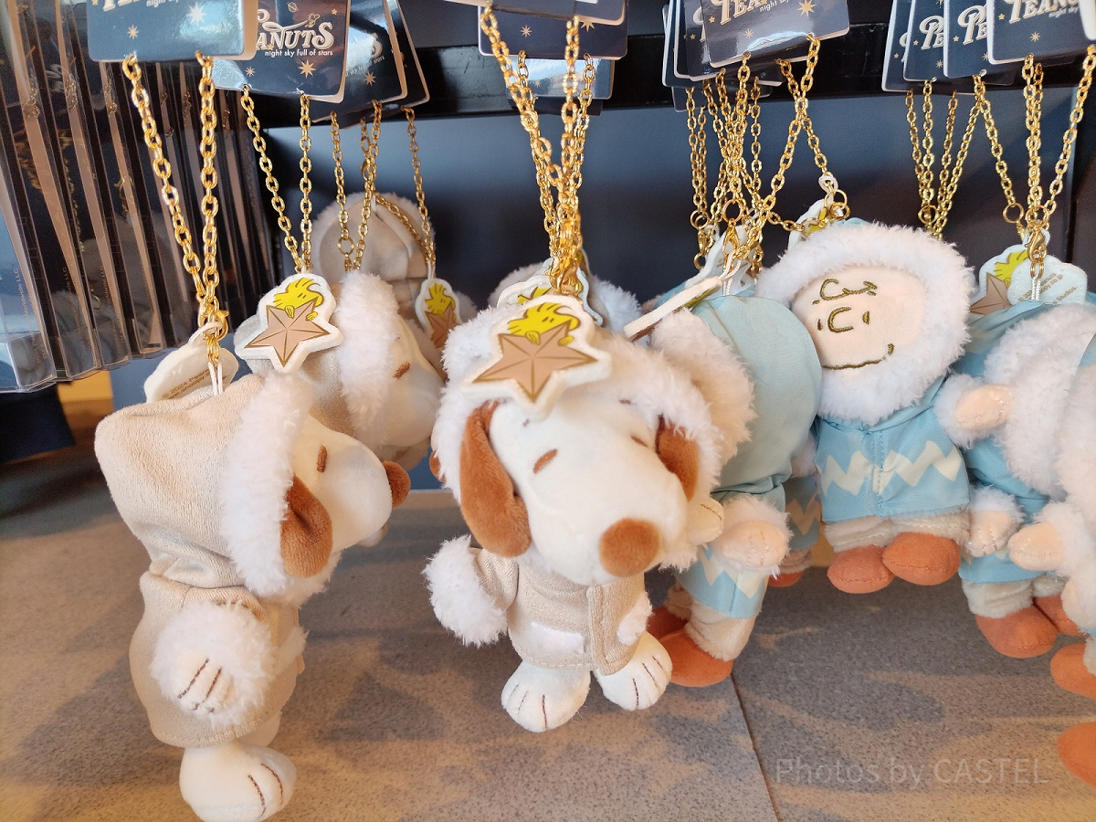 163◇チャーリー スヌーピーマスコットキーチェーンセット USJ