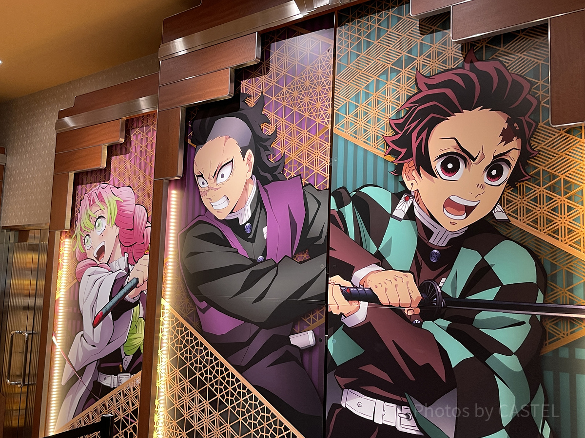 鬼滅の刃胡蝶しのぶ 蝶デザイン USJ USJ限定 鬼滅の刃 コースター 胡蝶しのぶのみ ユニバ 2024 グッズ