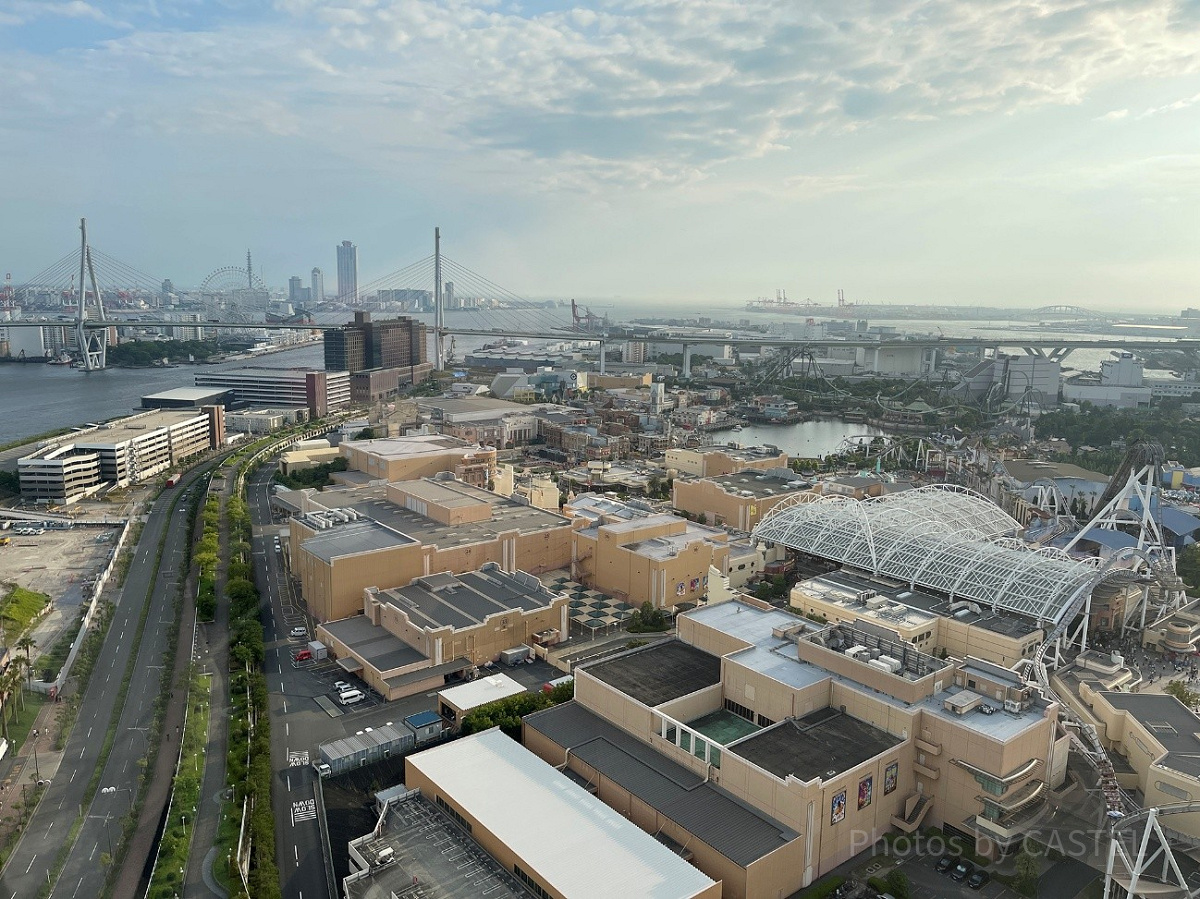 上空から見たUSJ