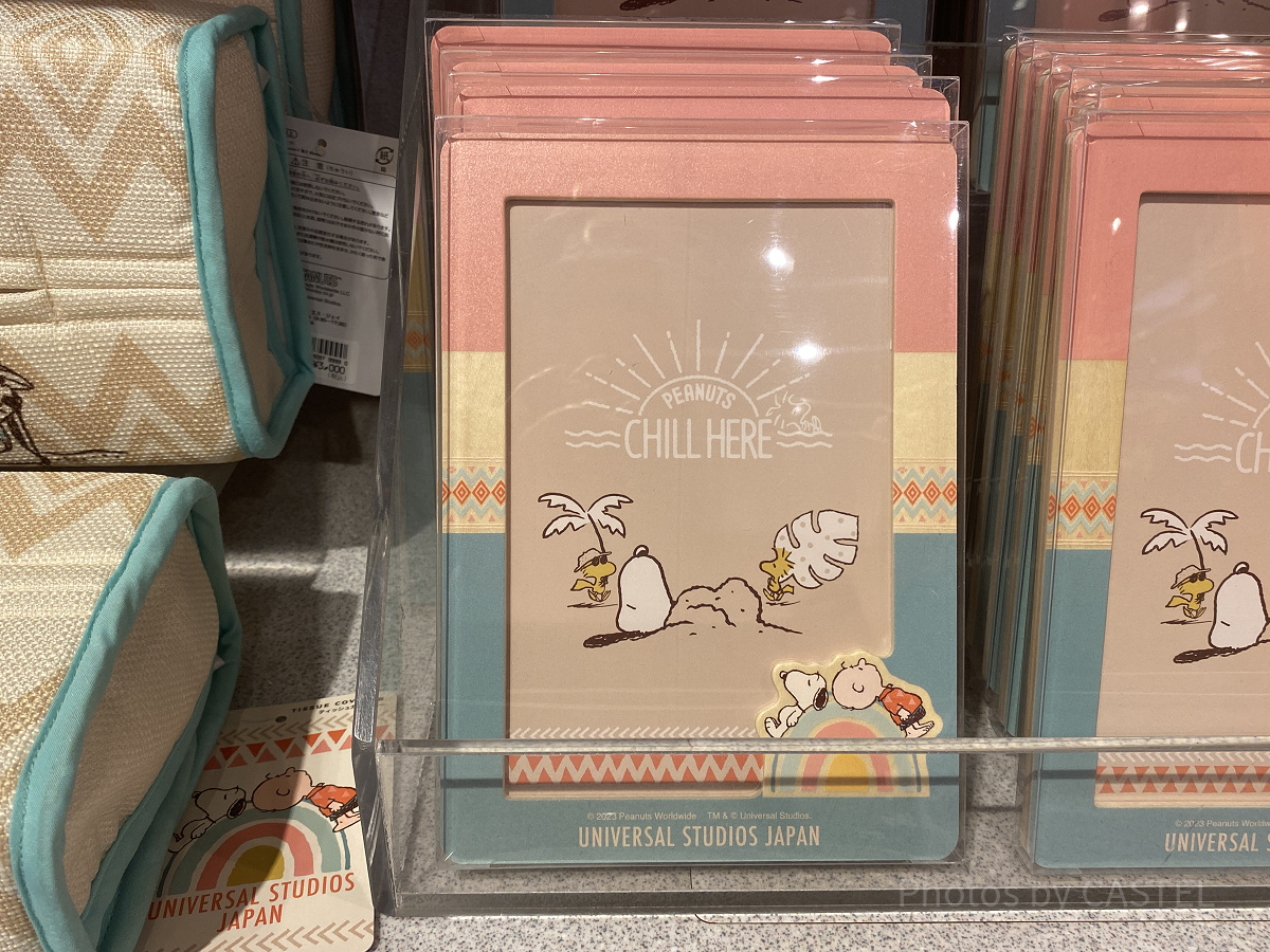 USJスヌーピー夏グッズ/フォトフレーム| キャステル | CASTEL