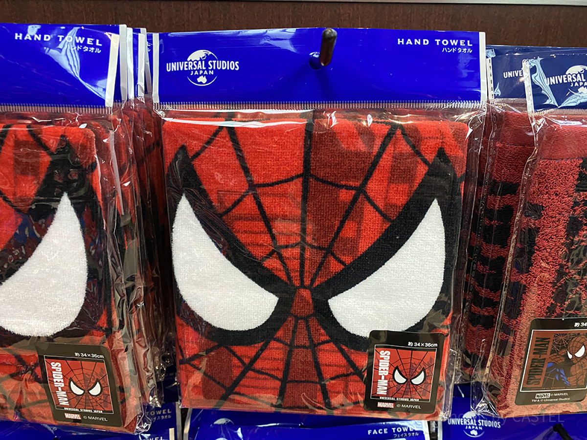 USJ スパイダーマンタオル - アニメグッズ