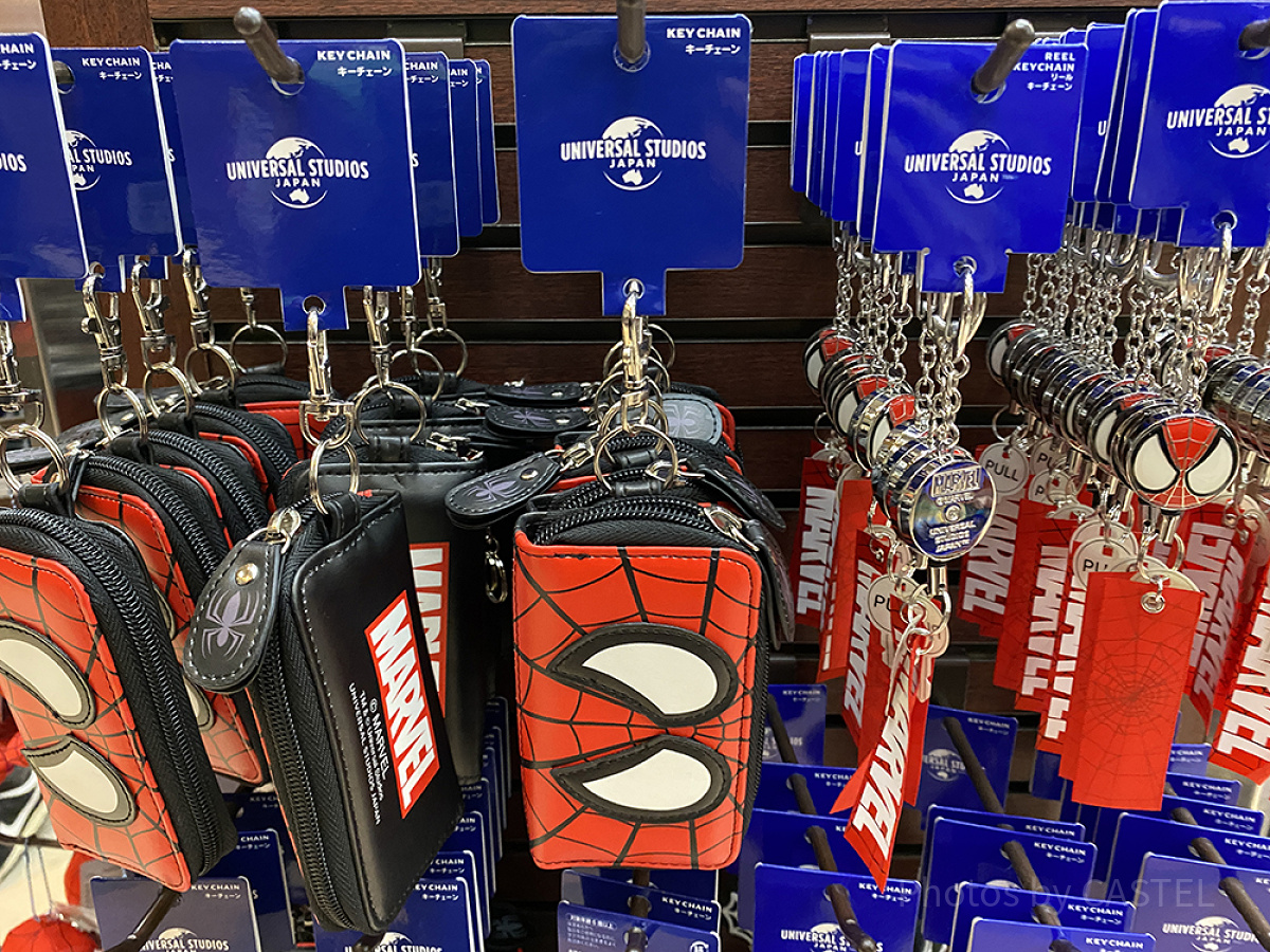 USJスパイダーマングッズ/キーケース| キャステル | CASTEL ディズニー情報