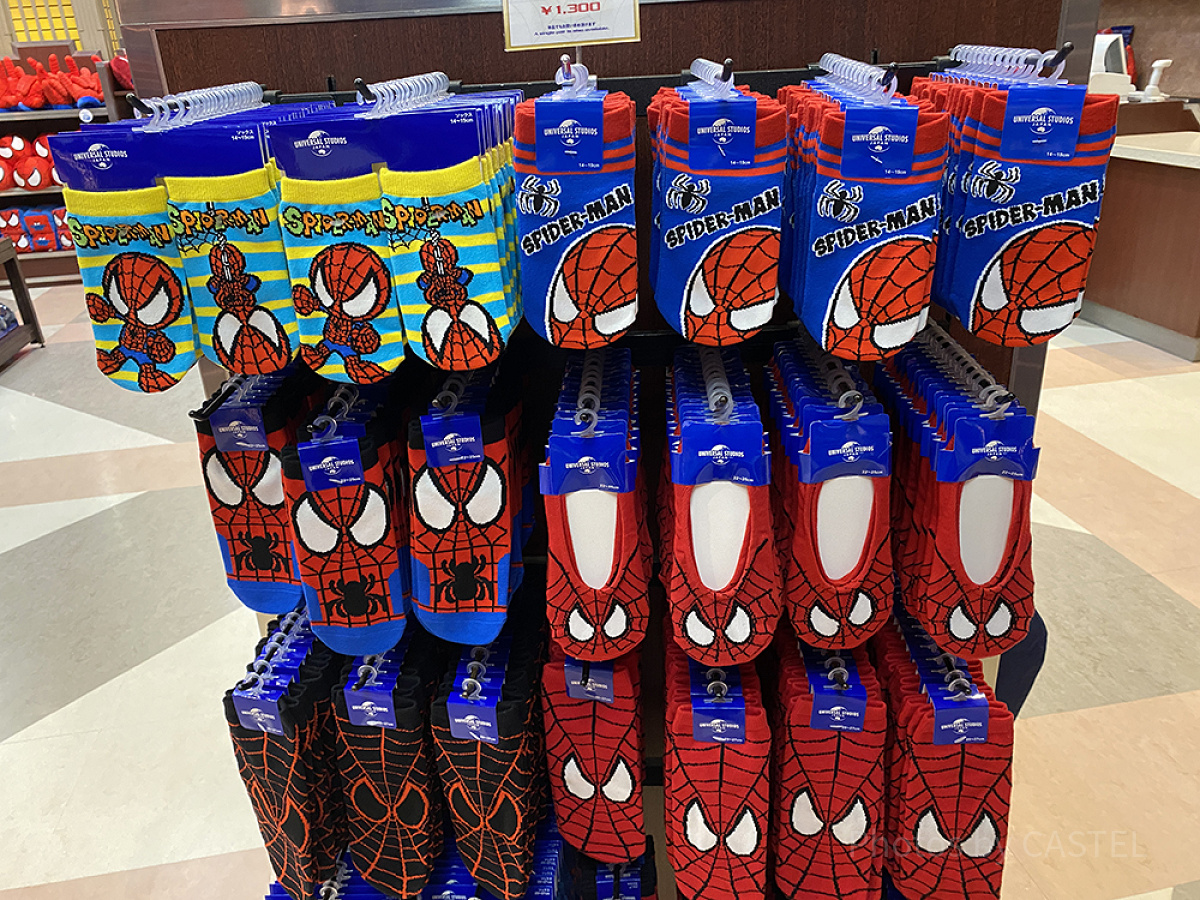新品 セット スパイダーマン キーホルダー ファイル シール USJ