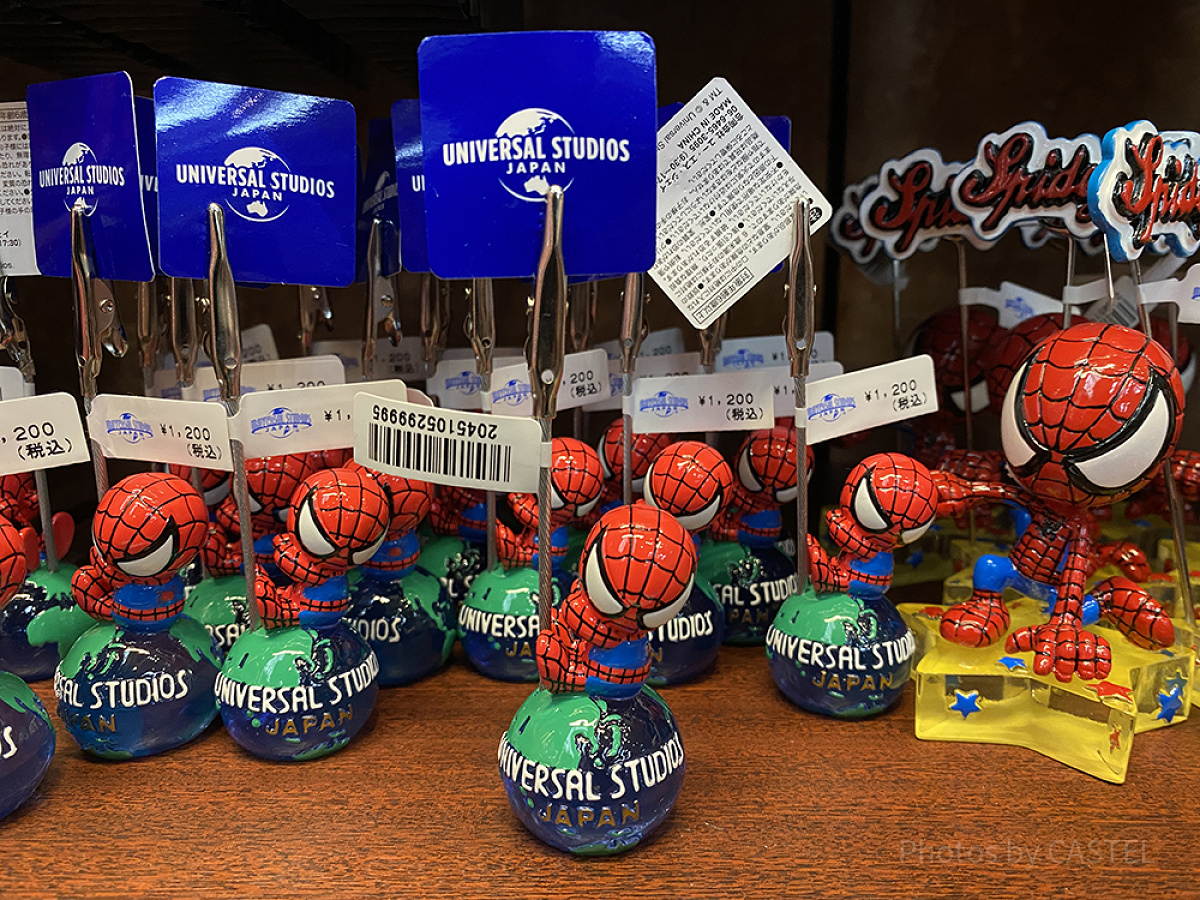 スパイダーマン　marvel マーベル メモスタンド 写真立て スタンドクリップ USJスパイダーマングッズ/スタンドメモクリップ| キャステル | CASTEL