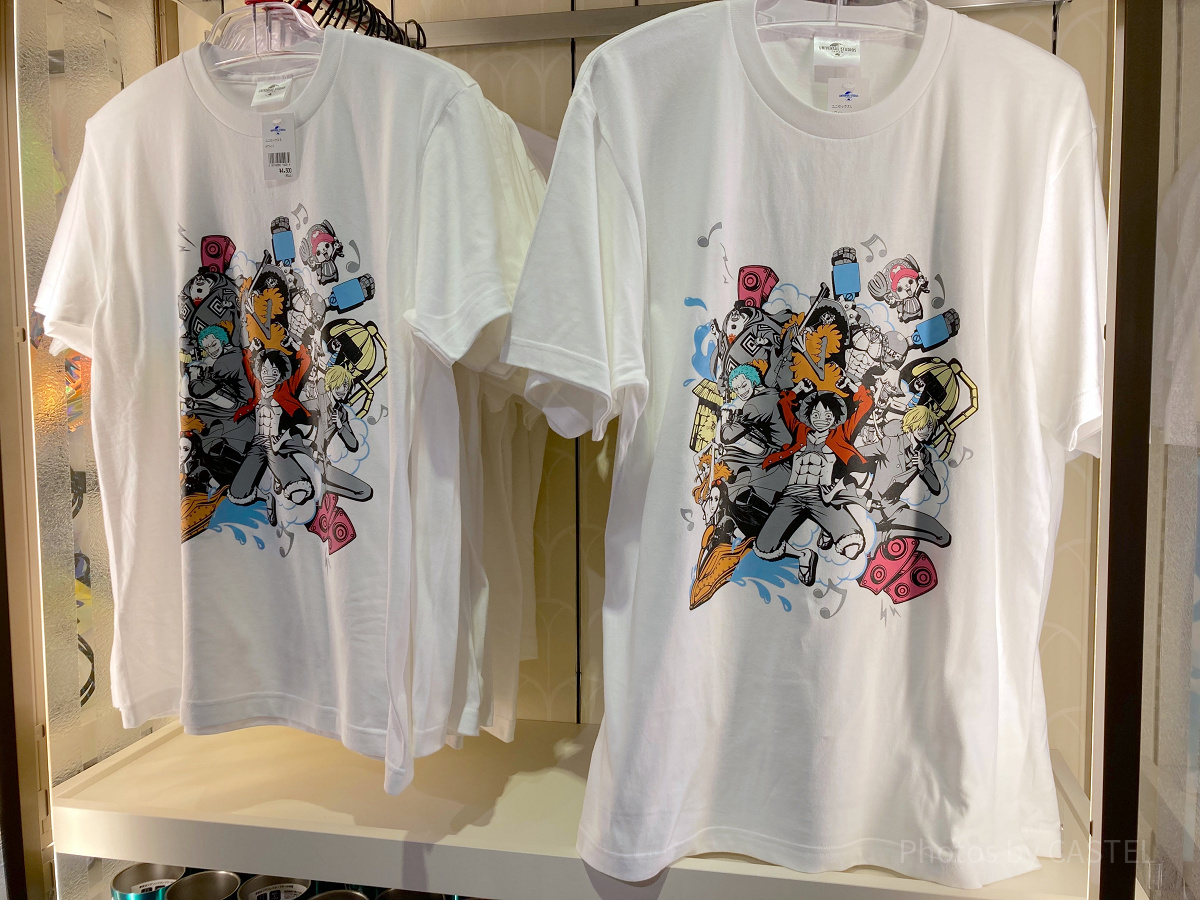 USJ×ワンピースコラボグッズ：Tシャツ| キャステル | CASTEL