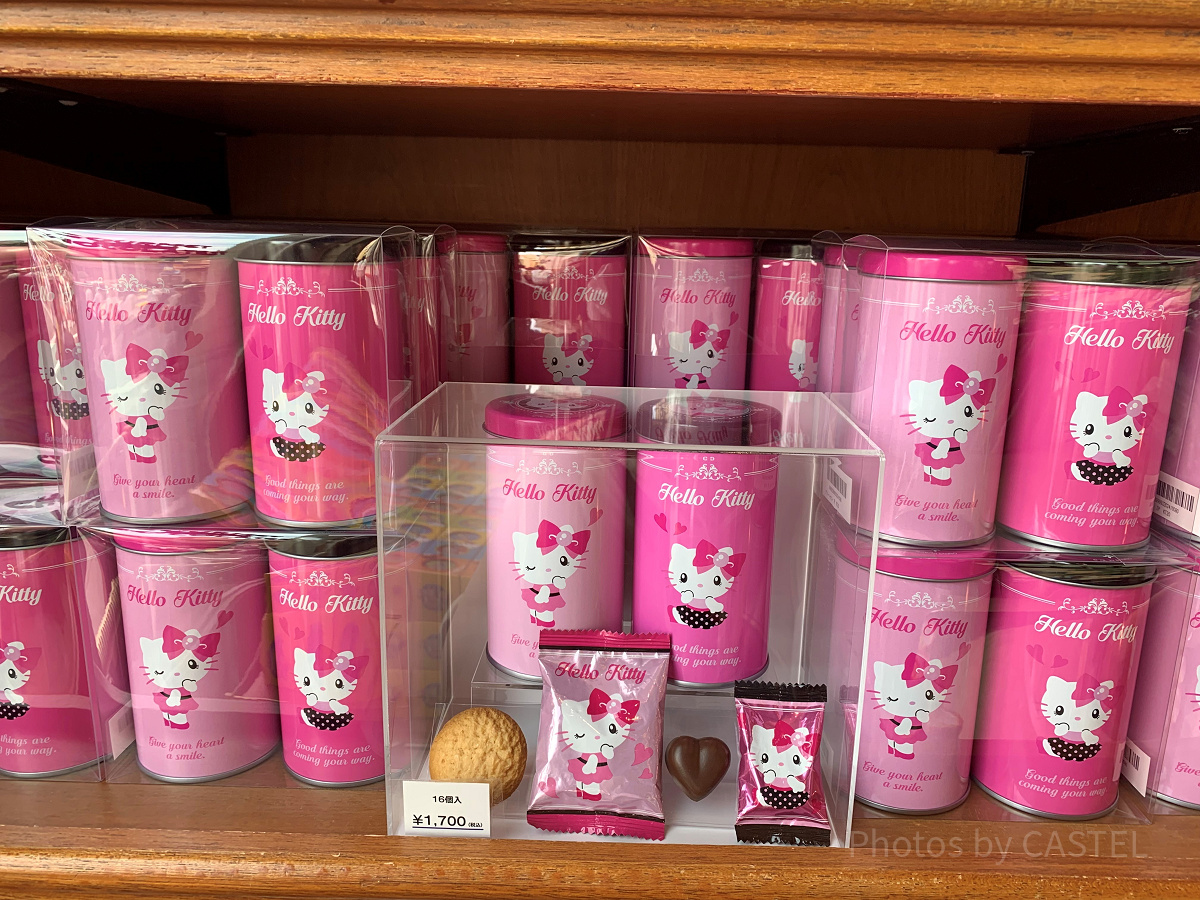 ハローキティ お菓子缶 サンリオデザイナー展 空き缶 空缶 キティー