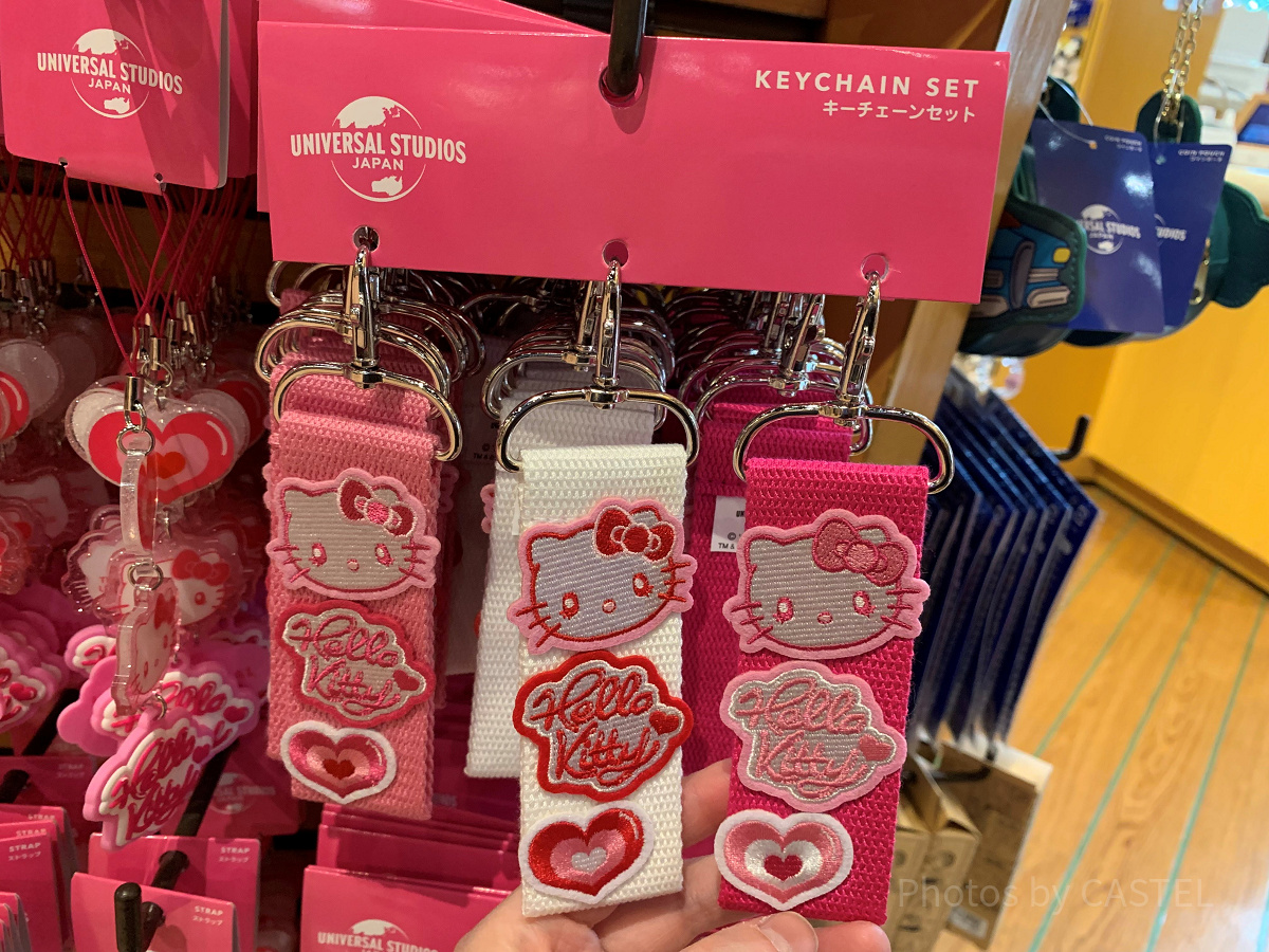USJ/ハローキティのキーチェーンセット