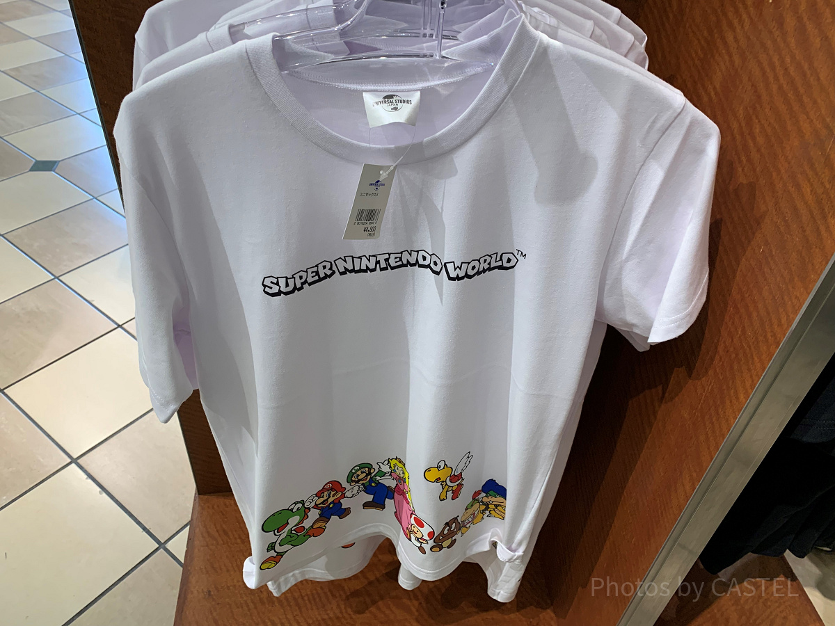 USJ/マリオキャラクターのTシャツ