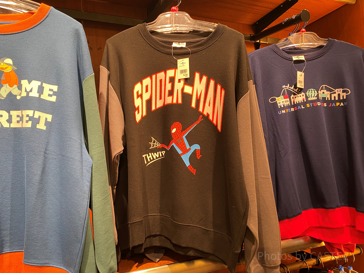USJ/スパイダーマンロングシャツ| キャステル | CASTEL ディズニー情報