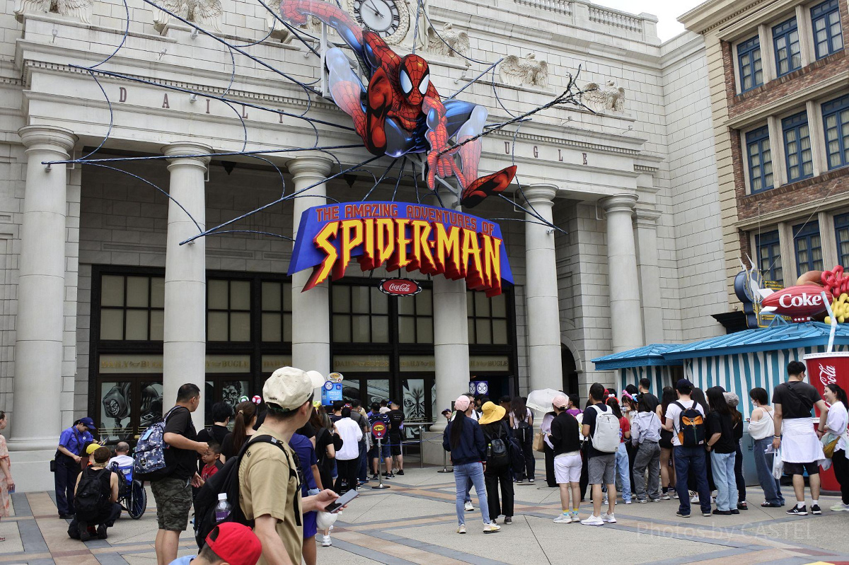 USJ／スパイダーマンザライド