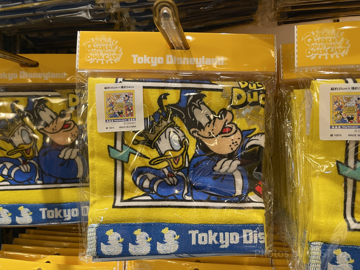 ウォッシュタオル(ドナルドパルパルーザグッズ2025)| キャステル