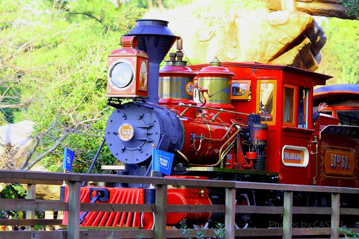 ウエスタンリバー鉄道| キャステル | CASTEL ディズニー情報