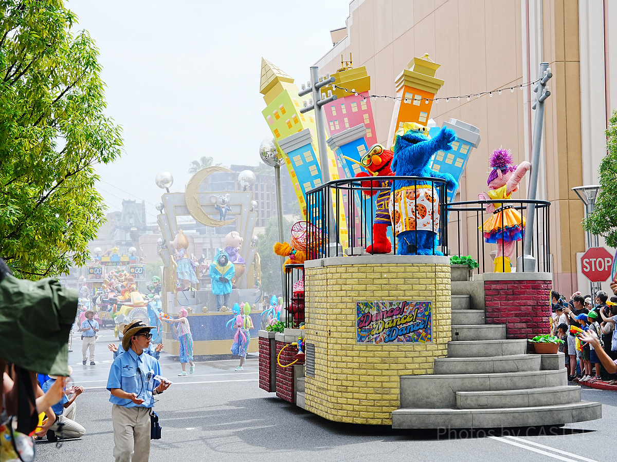 ウェットエリア（ハリウッド大通り）の様子