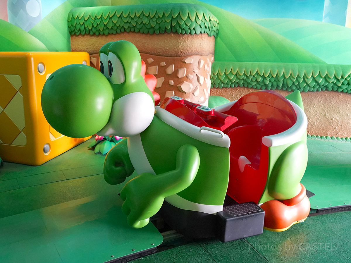 ヨッシーアドベンチャーのライド| キャステル | CASTEL ディズニー情報