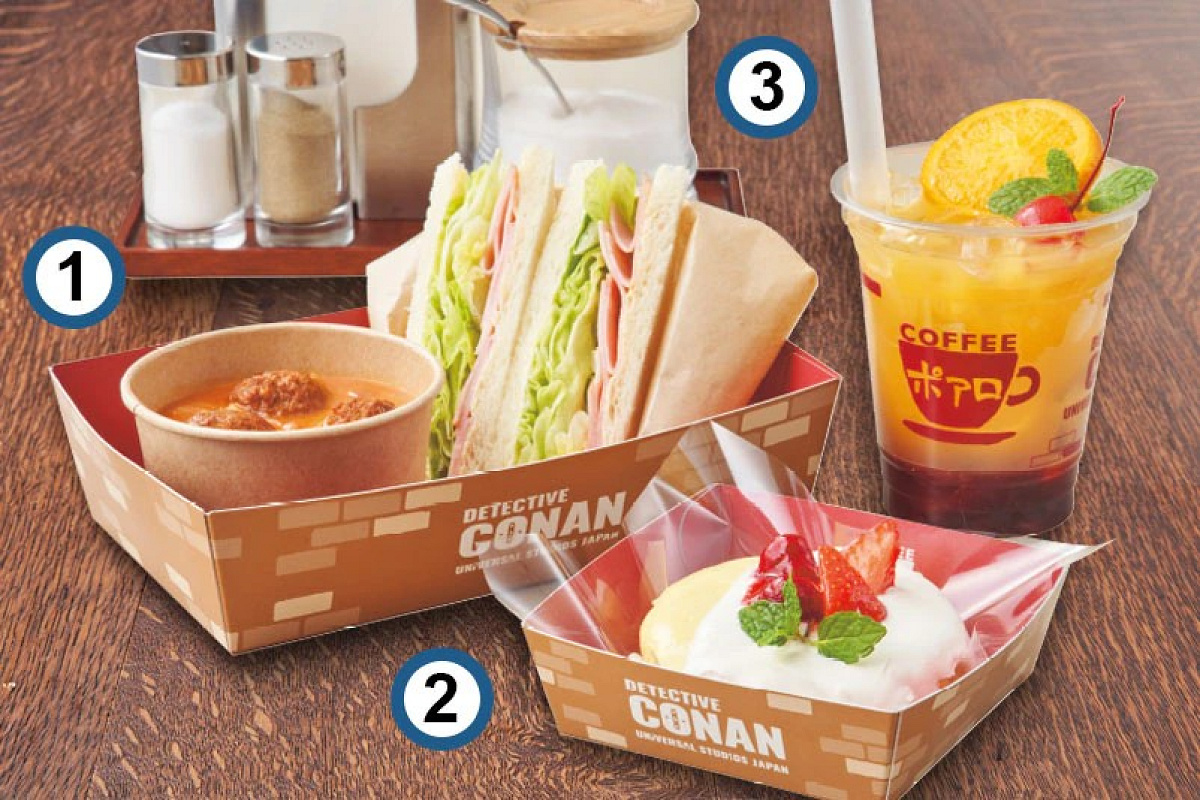 22年ロンバーズ ランディングのコナンメニュー キャステル Castel ディズニー情報