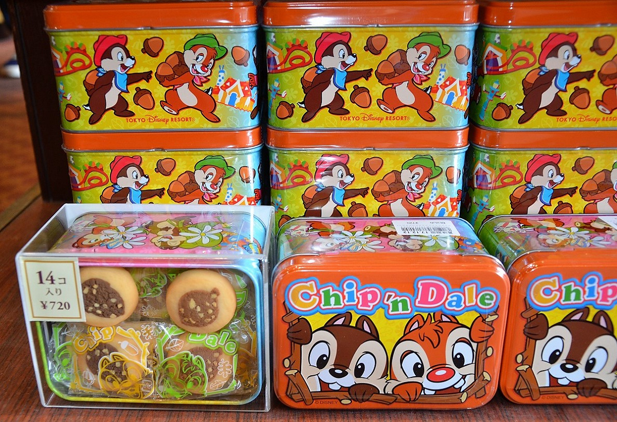 チップとデールのクッキー キャステル Castel ディズニー情報