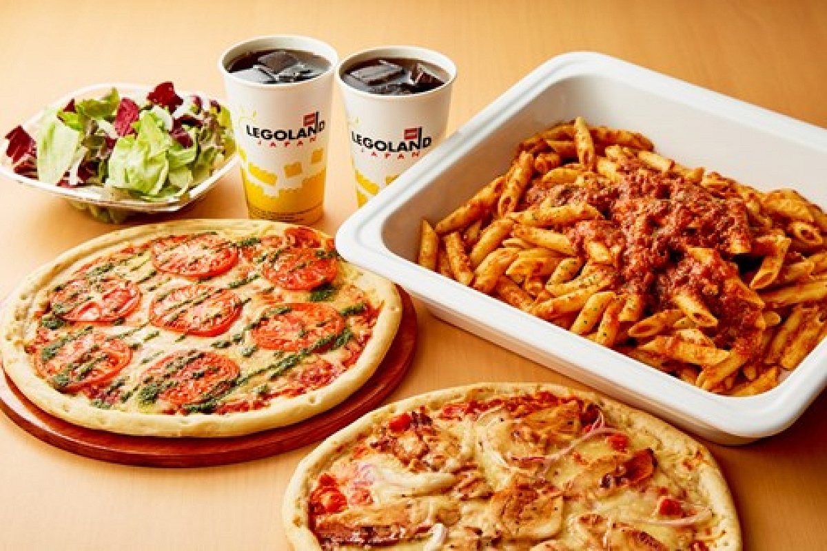 「コーラルリーフ・ピッツア・アンド・パスタ・ビュッフェ」のメニュー キャステル CASTEL ディズニー情報