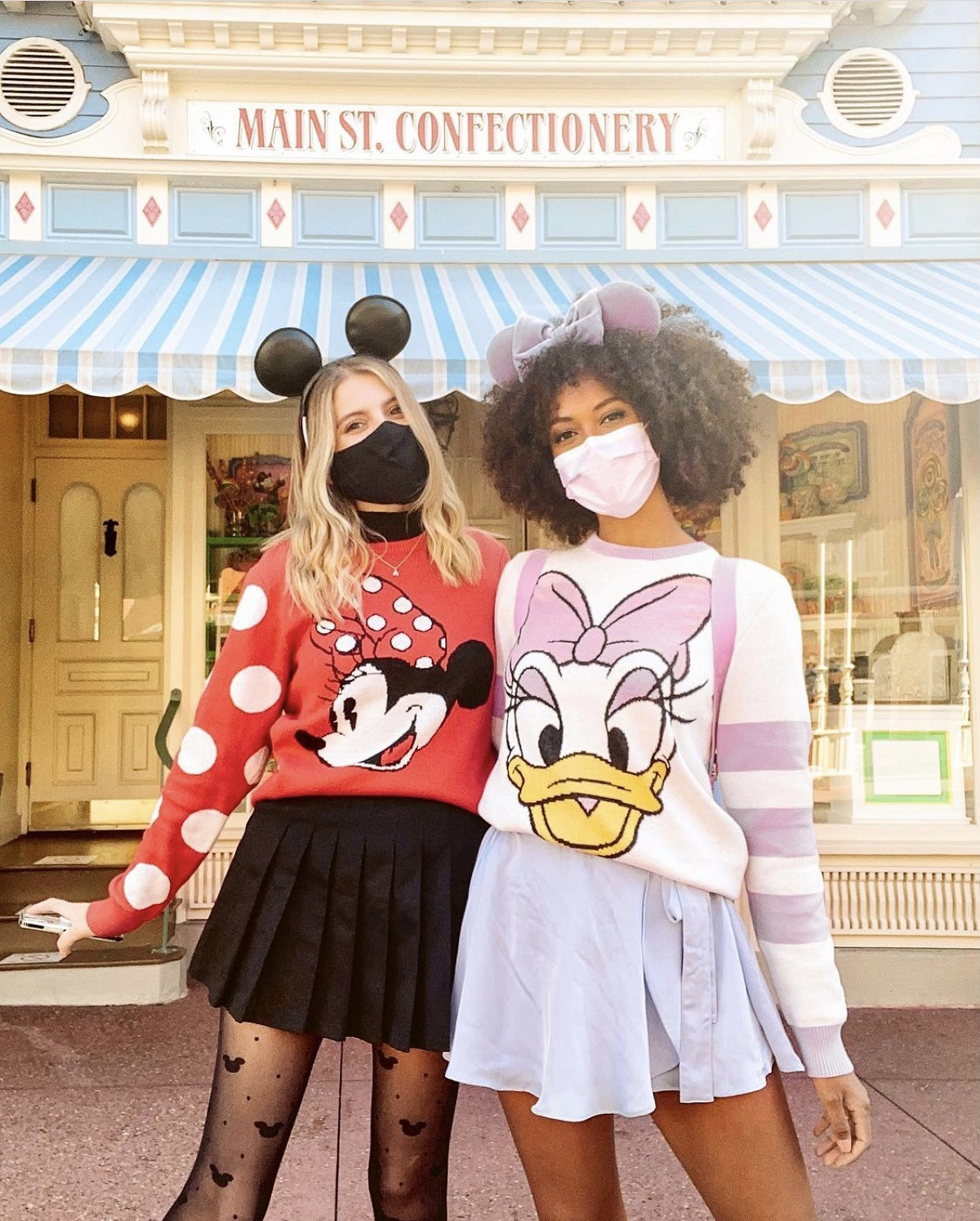 新品本物 ディズニー スカート ミニー デイジー ひざ丈スカート Daisenkaku Or Jp