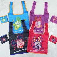 ディズニーガチャガチャ新エコバッグ4種類のデザイン、販売場所、値段を紹介