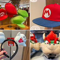【2025】ユニバのマリオキャラクター被り物70点まとめ!カチューシャ、ぬいぐるみハット、帽子の種類と値段