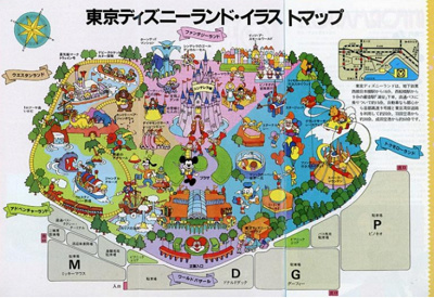 必見】ディズニーの地図まとめ！パークマップの移り変わりを大解説