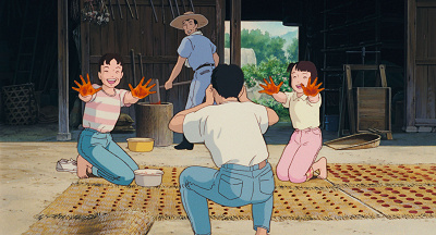 希少 おもひでぽろぽろ タエ子の母 セル画 A20 スタジオジブリ 希少 おも