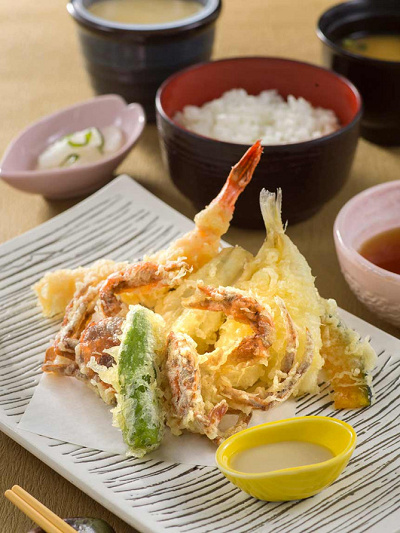 天麩羅とうどん膳