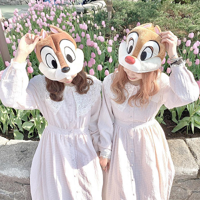 チップ＆デールコーデ