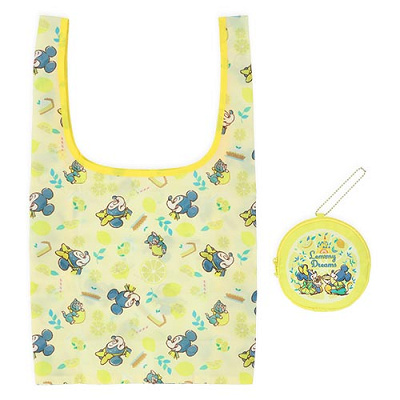ショッピングバッグ(ディズニーレモン柄グッズ)