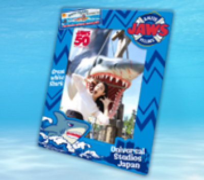 50周年デザインのフォトテンプレート