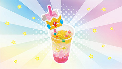 パワーアップ！ピーチ姫のピーチソーダ