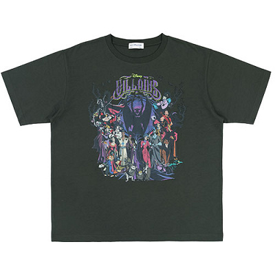 ヴィランズ集合Tシャツ
