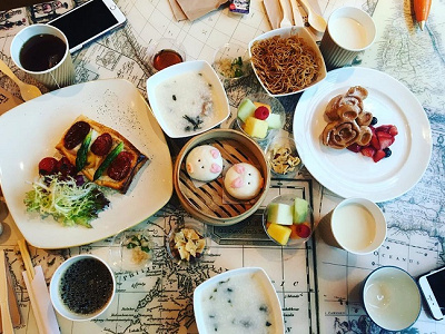 おいしそうな朝ごはん！