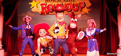 『トイ・ストーリー』の仲間たちが登場するランチショー