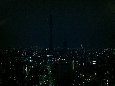 スカイツリーが見えるお部屋は特におすすめ。ライトアップされているときはさらに美しいですよ!