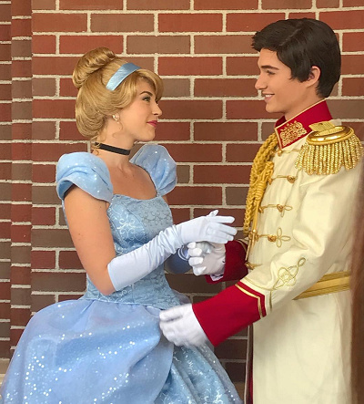 あこがれのシンデレラとグリーティングも!