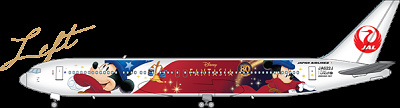 【送料無料】JAL ドリームエクスプレス ファンタジア 80 1/200限定品 最大サイズのミッキー描く JAL、新ディズニー塗装機「JAL DREAM