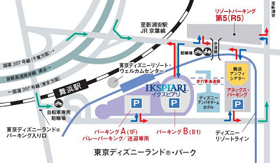 アネックス・パーキングの地図