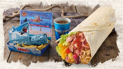 バーベキューポーク・ブリトーセット