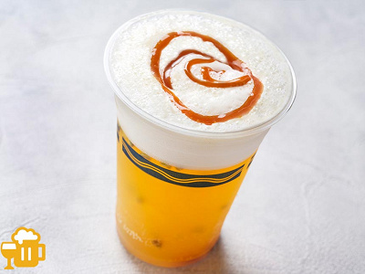 ビアカクテル（アーモンドシロップ＆ピスタチオ）